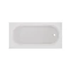 Princeton PRO Above Floor Alcove Bathtub 60 x 30-Inch Drain White Slip-Resistant Surface Easy Installation ADA Compliant 5