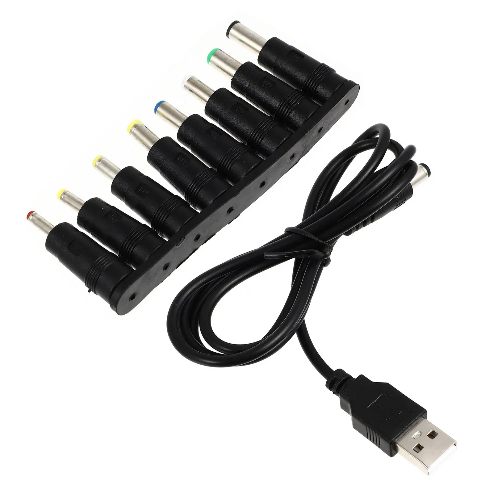 1세트 범용 DC 충전 케이블 어댑터 고내구성 유연한 USB-DC 전원 케이블 어댑터 카메라용 다목적 사용