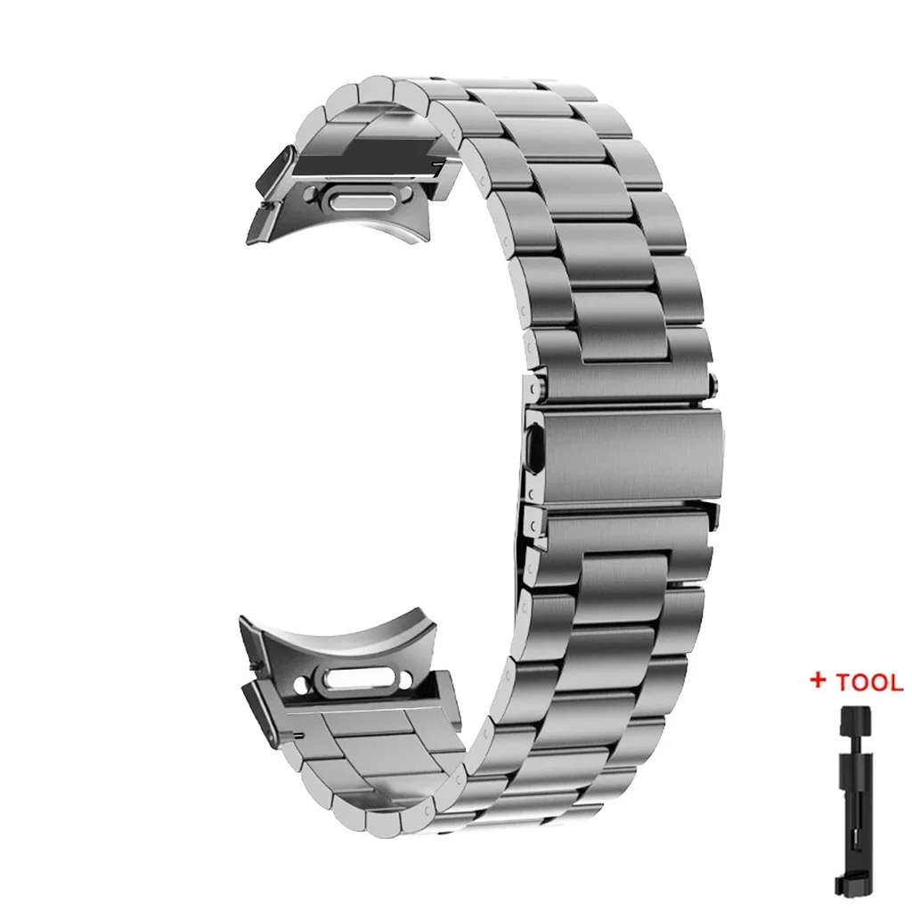 Quick Fit Stainless Steel Strap - No Gaps, Premium Design