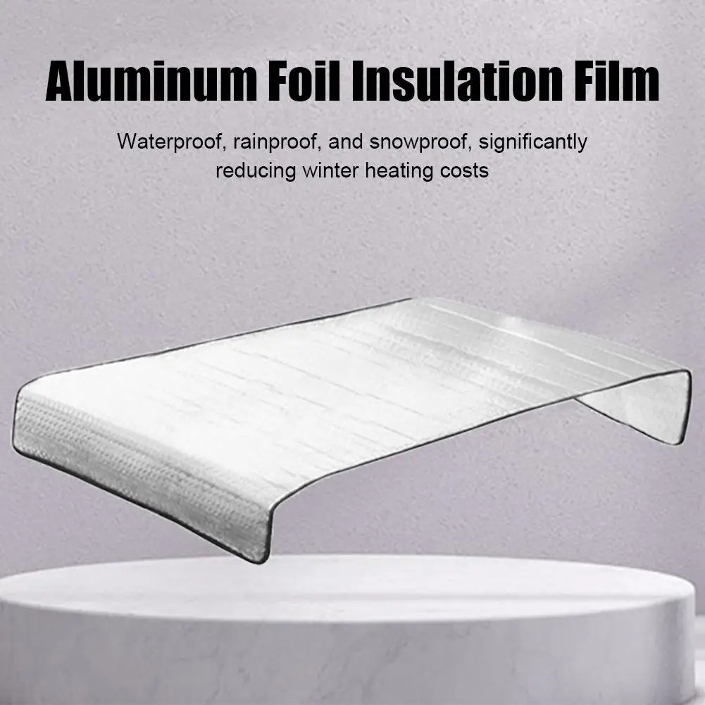 Air Conditioner Cover Outdoor Energy Saving Rainproof Aluminum Foil Insulation Dust Prevent Sun Exposure AC Cleaning