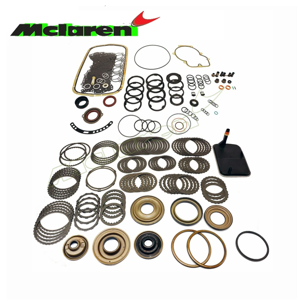 

New 4L40E 5L40E 5L50E Transmission Overhaul Master Rebuild Kit Friction Plate Steel Repair Kit for BMW Cadillac 2WD 4WD