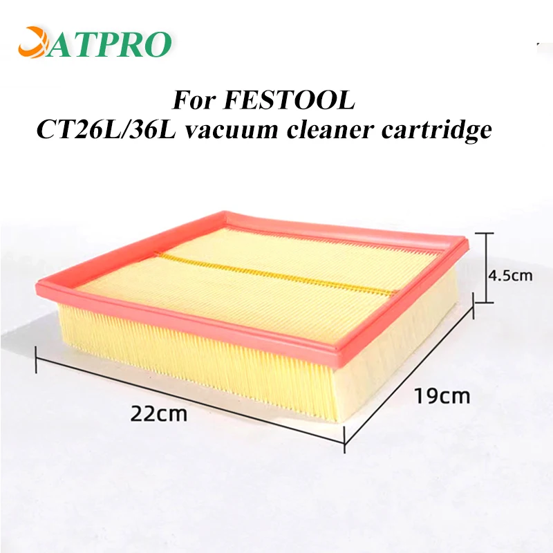 Applicabile Al Filtro Festool Ct26L/36L Aspirapolvere Filtro Aria Mulino A Secco Made In China Filtro Antipolvere Aria