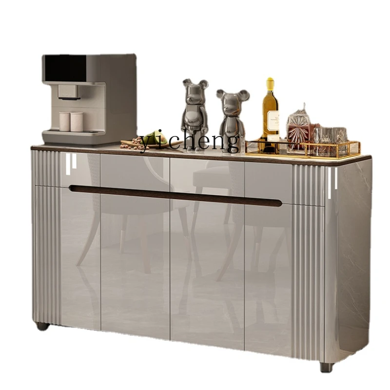 

Zc Modern Minimalist Wine Cabinet Living Room Integrated Wall Tea Cabinet Home Locker