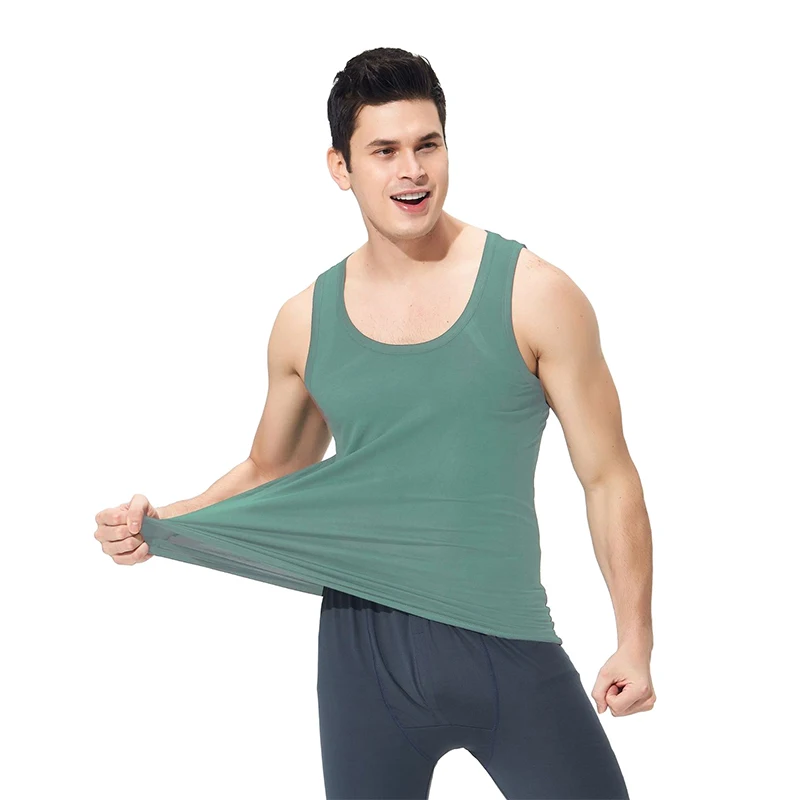 Large Size Cotton Mens Underwear Sleeveless Tank Top Muscle Vest Undershirt Gym Fitness T-shirt Bodybuilding Workout Men Singlet