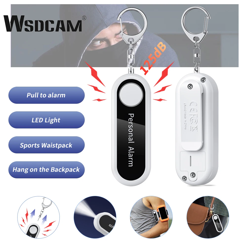 WSDCAM дБ Сигнализация для самообороны