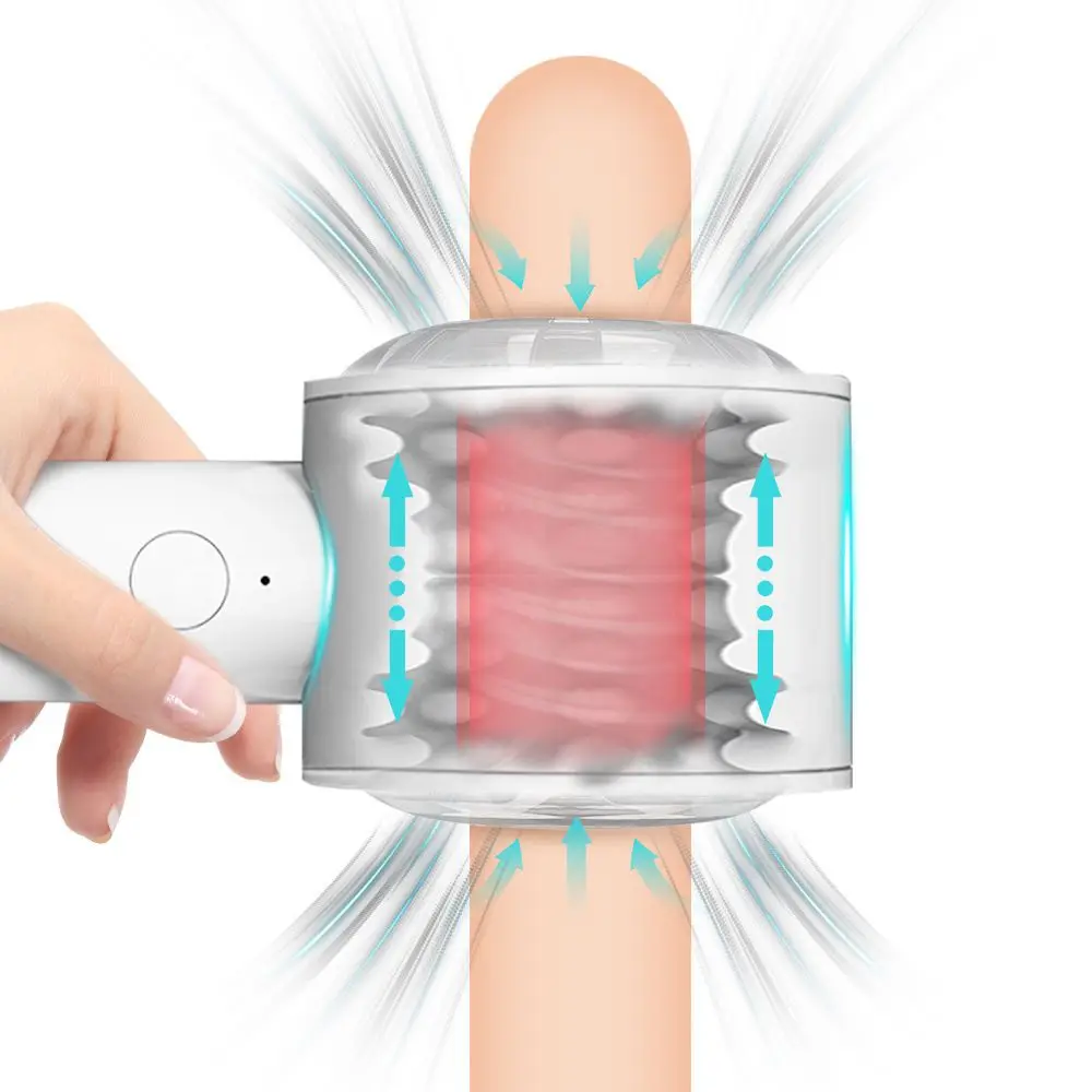 Male Masturbator Automatic Telescopic Blowjob Masturbation Equipment Machine Adult Goods Sex Toys for Men