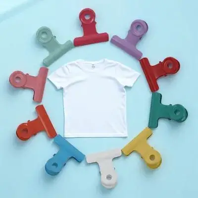 10Pcs 금속 사무실 클립 스낵 가방용 다기능 핀치 클램프 빌 분류 식품 밀봉 신선 유지 클립 홈 주방