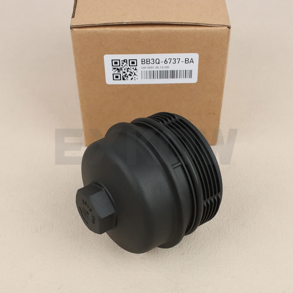 Engine Oil Filter Cap Assy for Ford Ranger 2.2L 3.2L 2012- 4X4 Pickup BB3Q-7744-BA BB3Q-6737-BA U2Y0-14302
