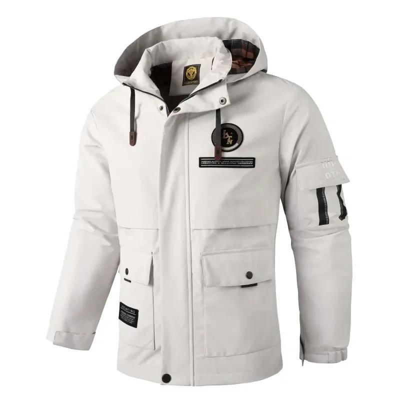 

Outdoor Assault Suit Spring And Autumn Men's Coat Windproof Waterproof Mountaineering Suit Men's Large Multi Pocket Work Jacket