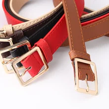 

Simple and Versatile Jeans Trouser Fashion Decorative Women's Belt Retro
