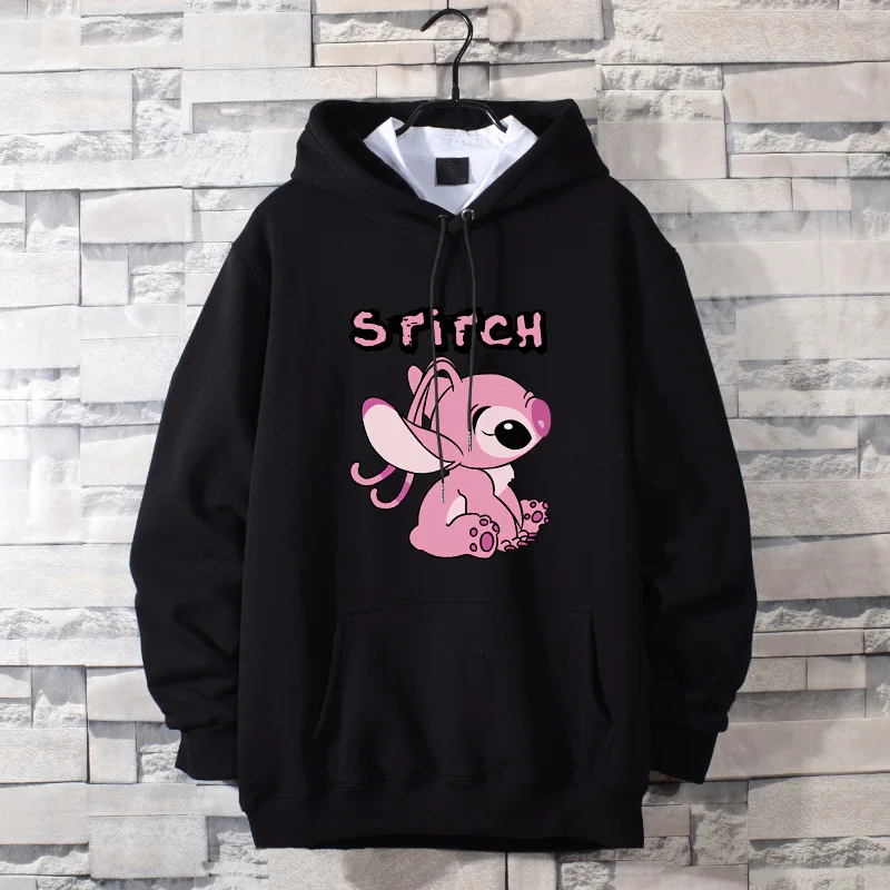 thumbnail image 1 of Sudadera con capucha de Disney para mujer, suéter holgado con capucha de Stitch, otoño e invierno, 2023, 1 of 5