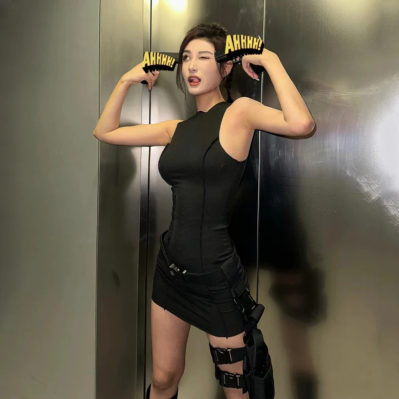 Lara Croft Wallpaper 4K, AI art, Tomb Raider, Explorer