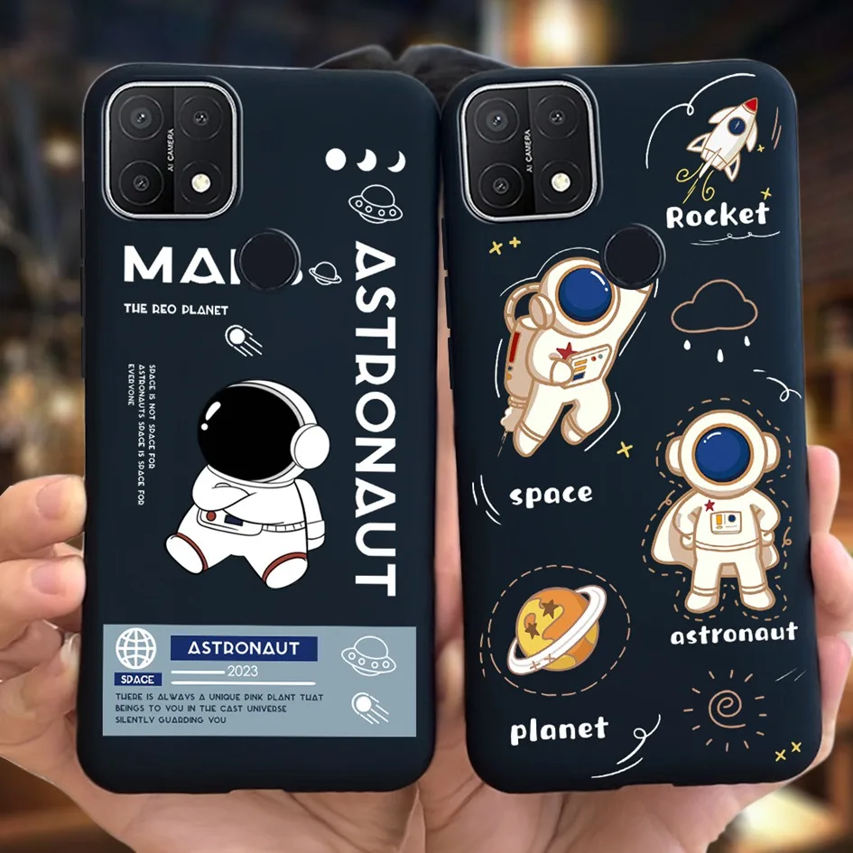 Stylish Astronaut Space Silicone Phone Case - Sleek Protection