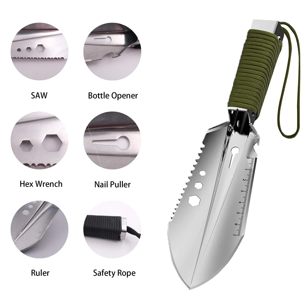 GardeningShovelWithSawtoothHexWrenchRulerDiggingTrowelOutdoor