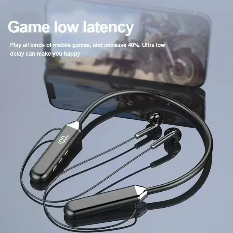 Wireless Bluetooth Headphones With Noise Reduction & Long Battery_voghion.com