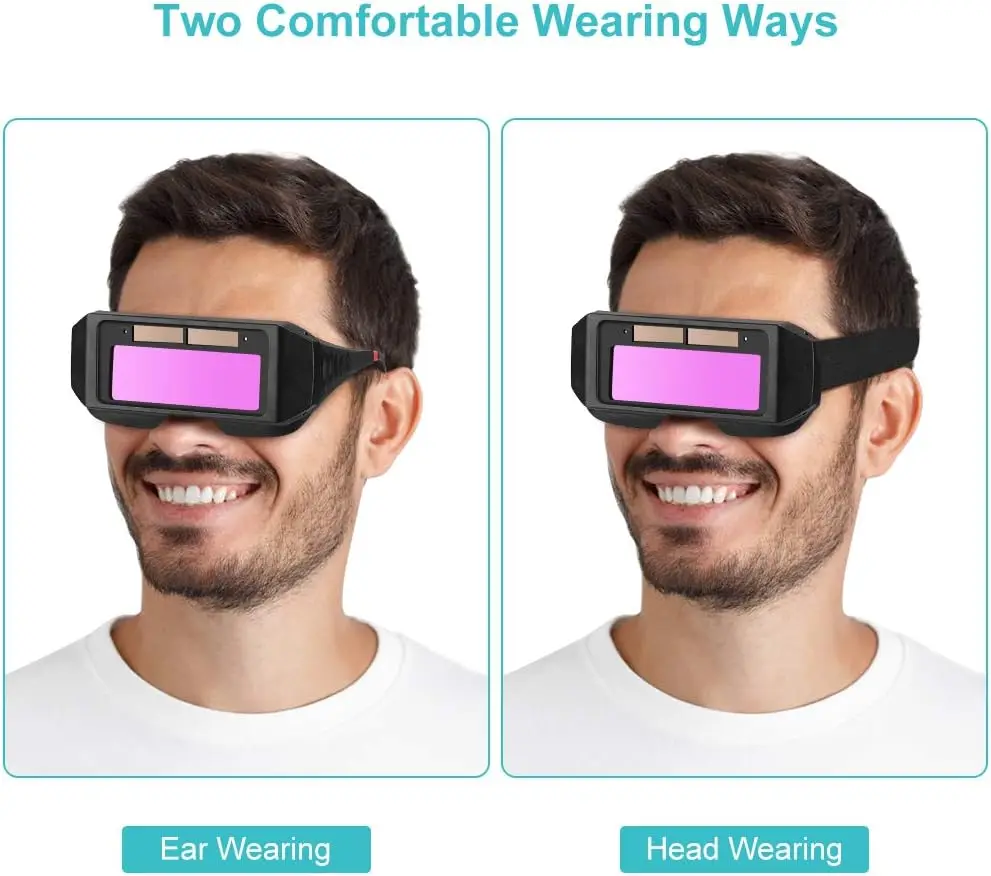 Welding Glasses Automatic Solar Automatic Darkening Safety Glasses TIG MIG MMA Welding Goggles Welder Glasses Protective Tools