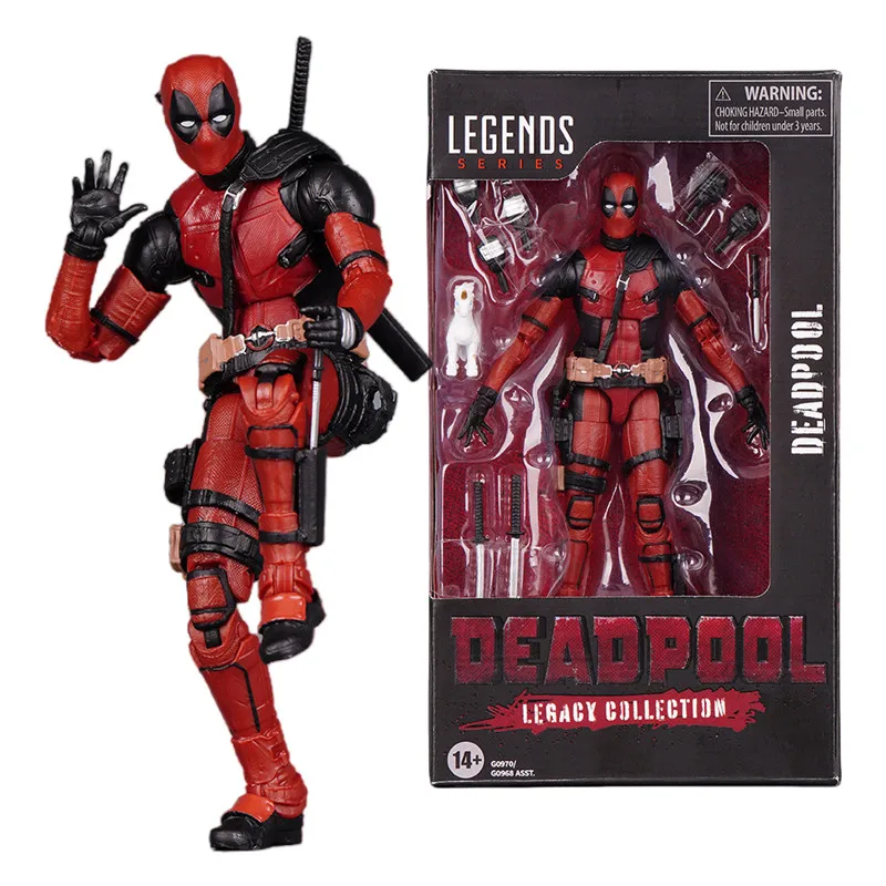 thumbnail image 1 of Figura de acción de la película Deadpool y Wolverine X-Men articulada y móvil New Mutants Wilson Comics Wade articulada y móvil modelo juguetes, 1 of 4