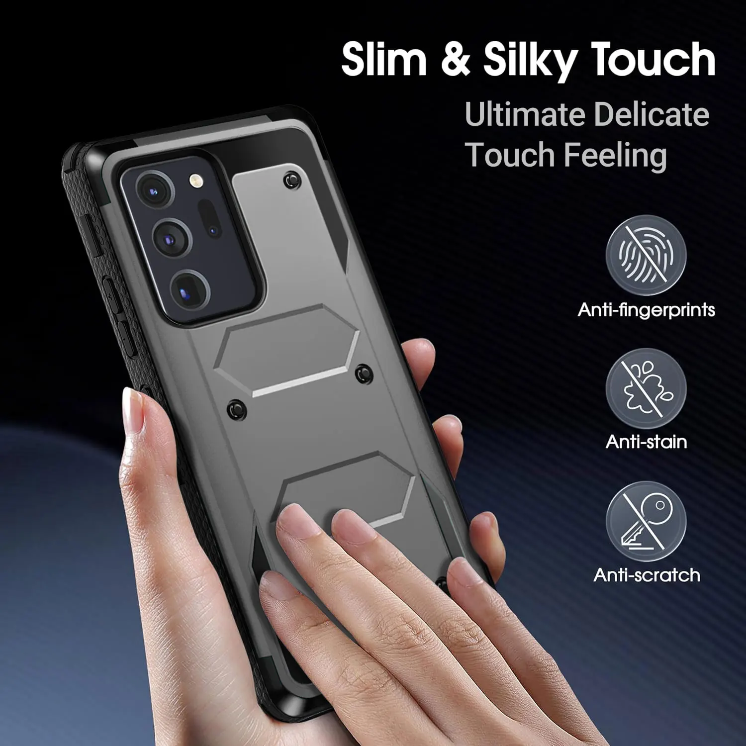 Phone Case For Samsung Galaxy Note 20/Note 20 Ultra 5G Phone Case Shockproof Protective Heavy Duty Rugged Hybrid Cover