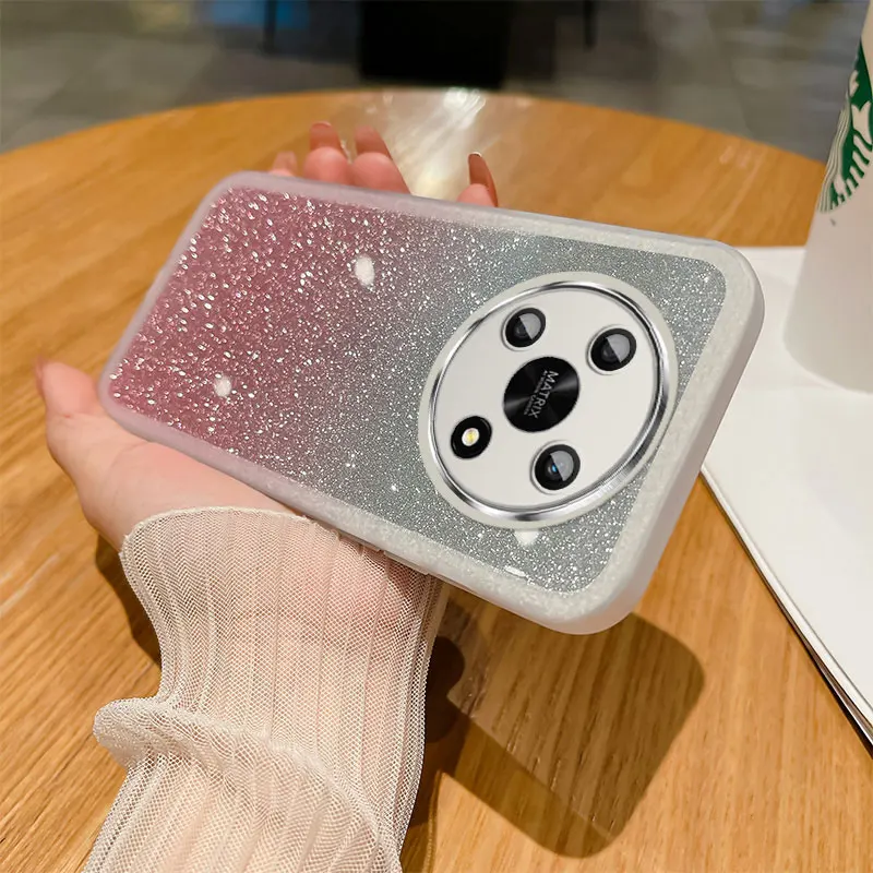 Custodia Bling, Cover Glitter Lucida Per Honor X9 5G Huawei Honor X9 5G X8 2022 X8A X9A X7A X7 X6 X6S Custodia Per Telefono In Silicone Honorx9