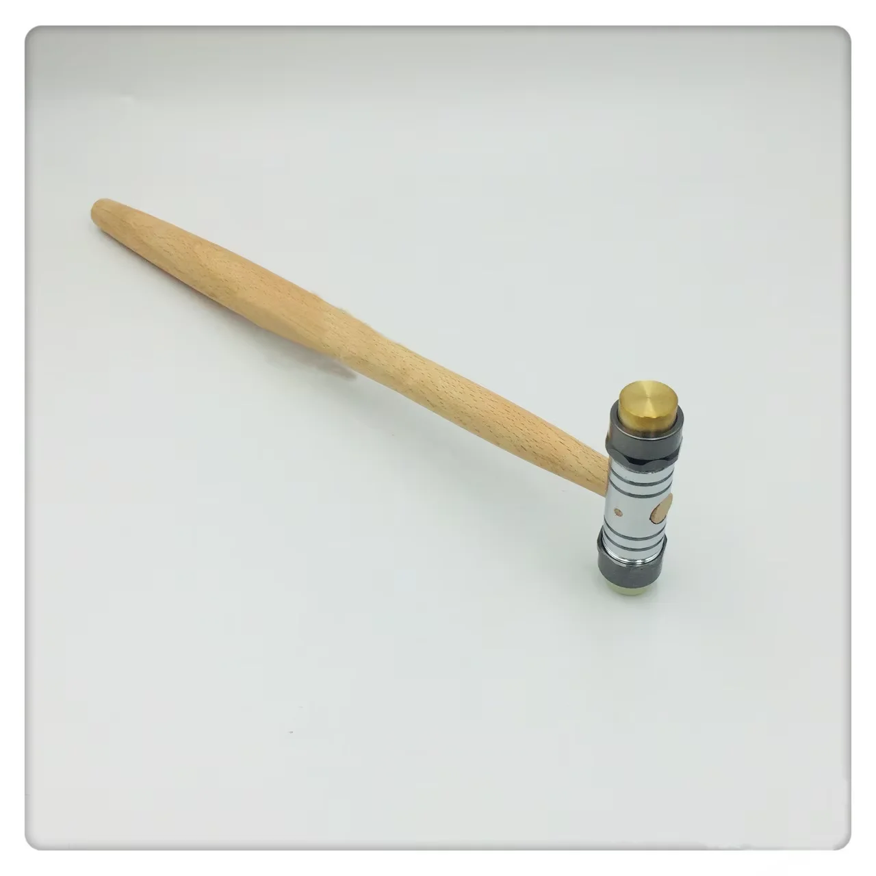 Watch Repair Tool Dual-Purpose Small Hammer Can Be Removed With Plastic Plug Double-Sided Hammer