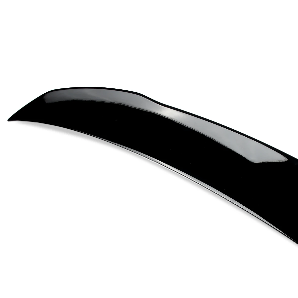 Glossy Black Rear Trunk Boot Lip Spoiler for Mercedes Benz W118 X118 C118 2018-2024 CLA Class AMG Style Magickit Trunk Roof Trim