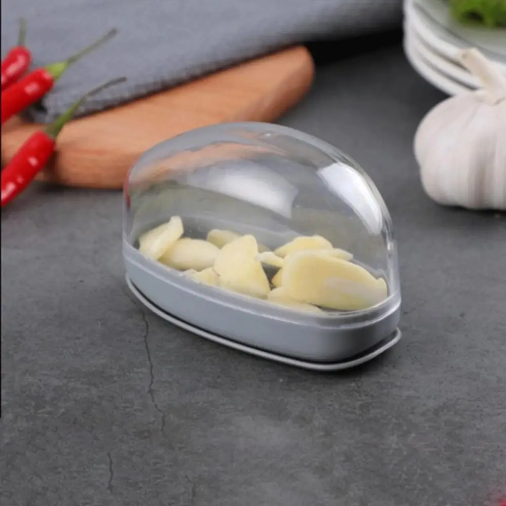 Description Picture 6 of itemManual Grinding Slicer Multifunction Pressing Garlic Grinding Grater Cutter Pressing Type Garlic Masher Container Kitchen Gadget