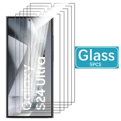 5-Pack Premium Glass Screen Protectors for S23 Plus (5 Pieces)