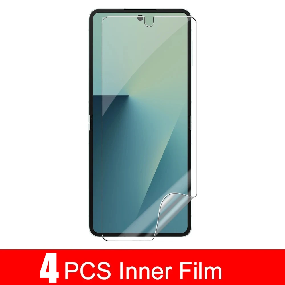 Hydrogel Film and Tempered Glass Screen Protector with Anti-Scratch Full Protection