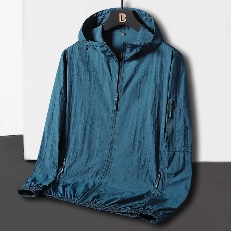 Hiking Jackets Men Camping Hiking Windbreaker Quick Dry