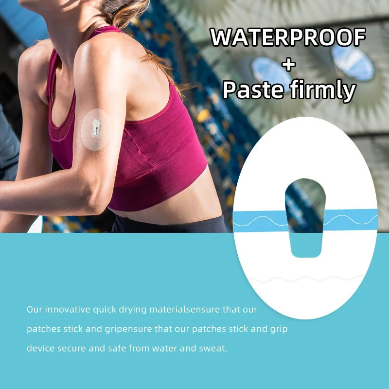 10/20/30/40/50pcs Waterproof Shower Patch Transparent Adhesive Patches For Dexcom G6 Overpatch Tape Transparent Stickers 5