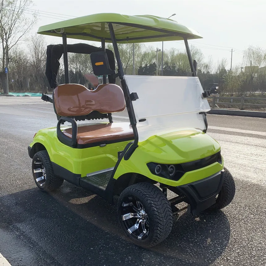Global Best In 2024 Golf Cart All'Ingrosso Motore Posteriore Cargo Box Paraurti Anteriore E Cestello Anteriore