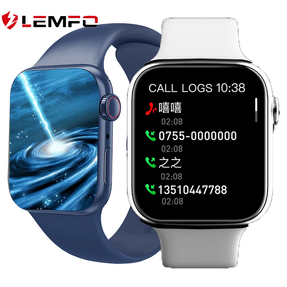 LEMFO S8 PLUS Sport Smart Watch Men Voice Assistant Bluetooth Call Custom Dial Charger 2023 Smartwatch Women 2.0 Inch