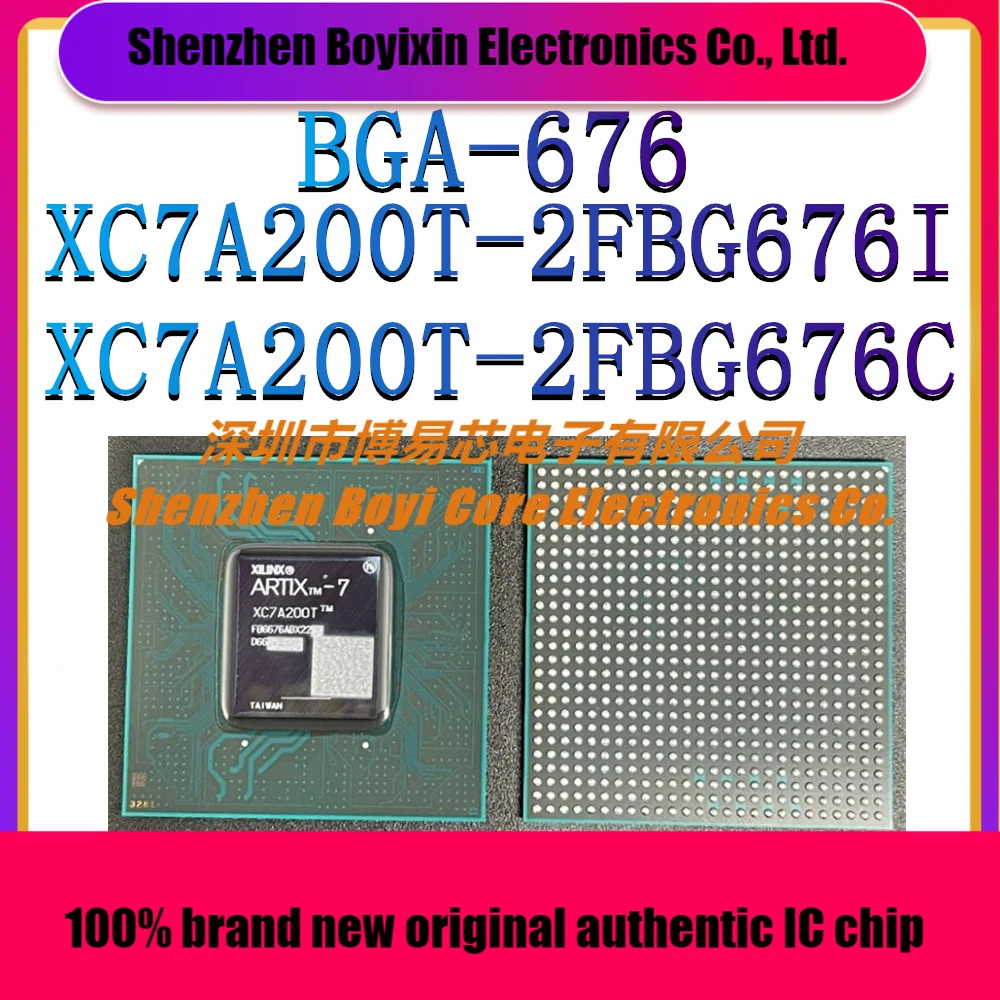 

XC7A200T-2FBG676I XC7A200T-2FBG676C Package: BGA-676 New Original Genuine Programmable Logic Device (CPLD/FPGA) IC Chip