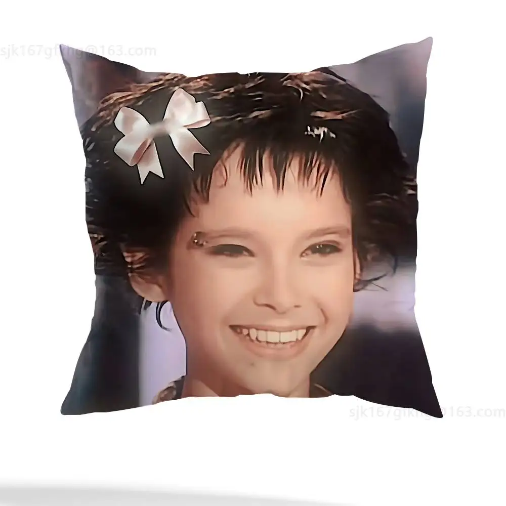 T-Tom Pinteritz Bill Kaulitz Kissenbezug, quadratisch, doppelseitiger Druck, kurzer Plüsch-Sofa-Kissenbezug, Schlafzimmer-Nachttischkissen – Detail 6