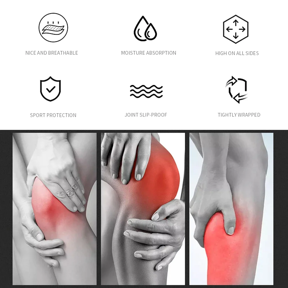 Calf Compression Sleeves Men & Women Calf Support Leg Compression Socks Shin Splint & Pain Relief 1Pair