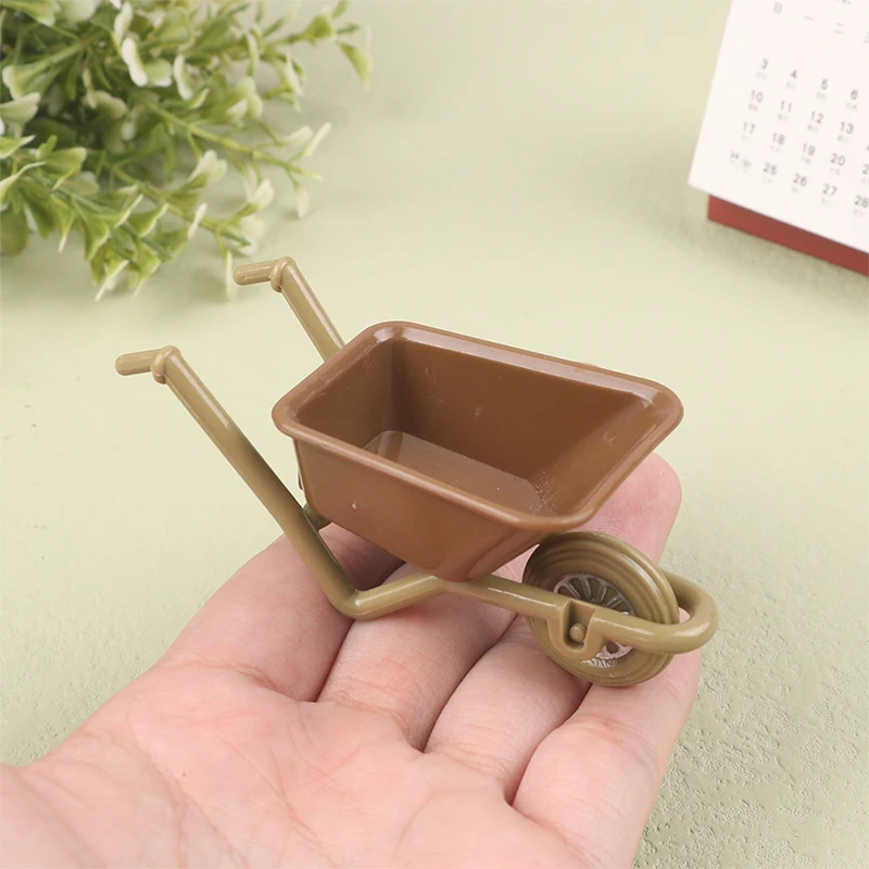 1:12 벽돌 밭 정원 농장 장면 도구 세트, DIY 수제 인형 집 미니어처 건설 카트 도구 장식, 어린이 장난감