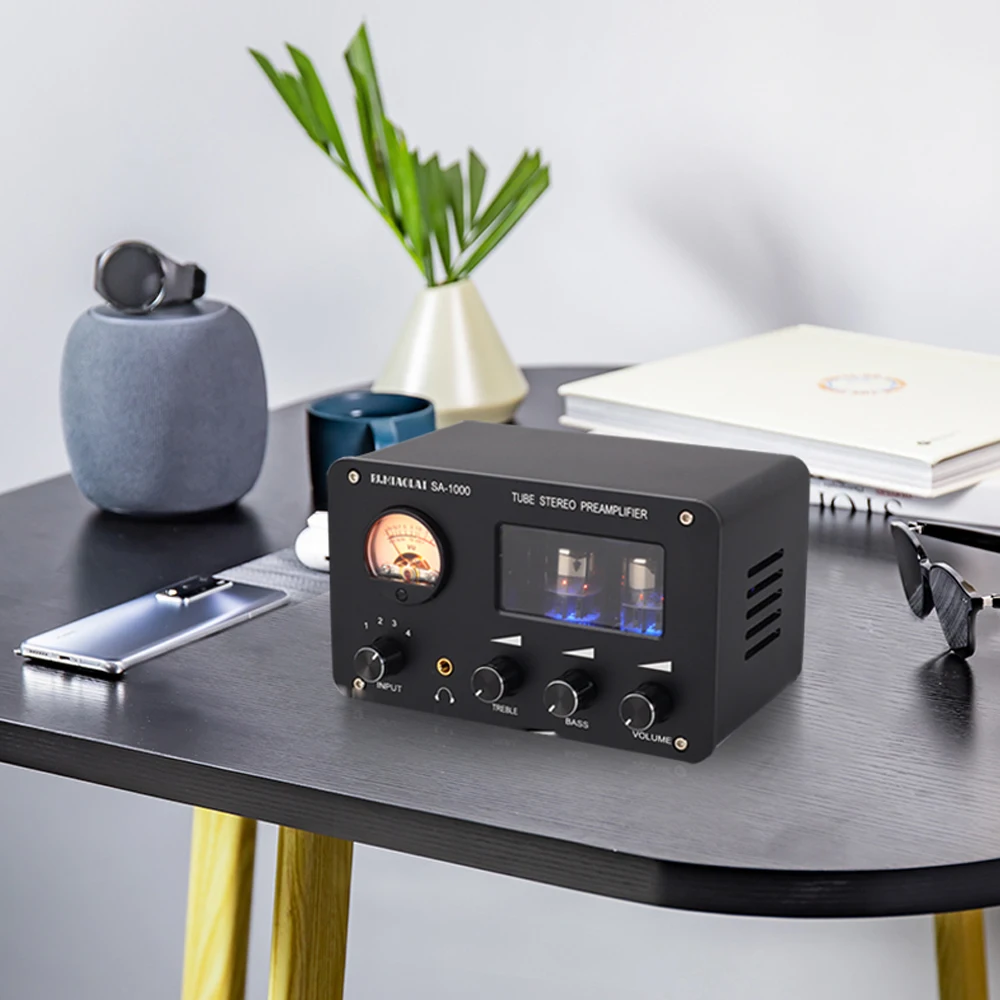 真空管プリアンプ RCA4系統セレクター ヘッドホンアンプ SA-1000 真空管プリアンプ RCA4系統セレクター ヘッドホンアンプ SA-1000