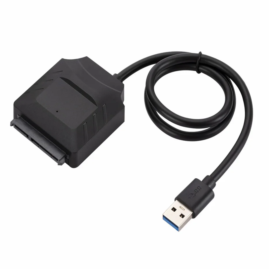 Sata to USB 3.0 Adapter Cable USB To SATA 3 Cable Support 22 Pin 2.5 3.5 inche External HDD SSD Hard Disk Computer Connector Fit images - 6