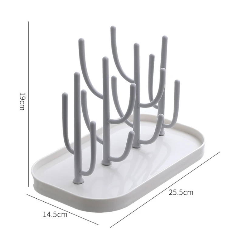 Baby Feeding Bottle Drain Rack, Nipple Feeding Cup Holder Storage Drying Rack Bottle Cleaning and Drying Machine