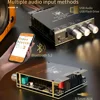 2*100W TPA3221 Bluetooth 5.2 Power Amplifier Board Class D USB AUX Sound Card Home Theater Audio Stereo Equalizer Amp 5