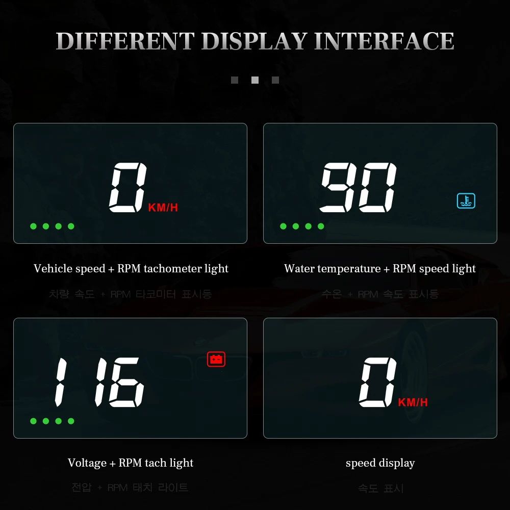 WYOBD ڵ  ڵ ӵ  ÷,  溸,   , A200 HUD OBD2