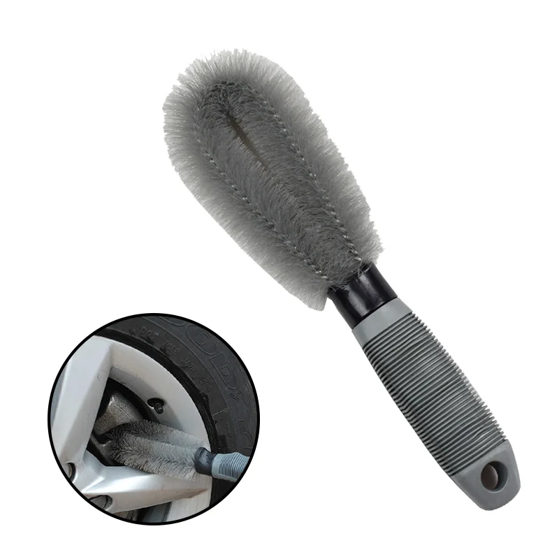 

Wheels Brush Hand Washing Brush for Car Cleaning Tool Detail Brush