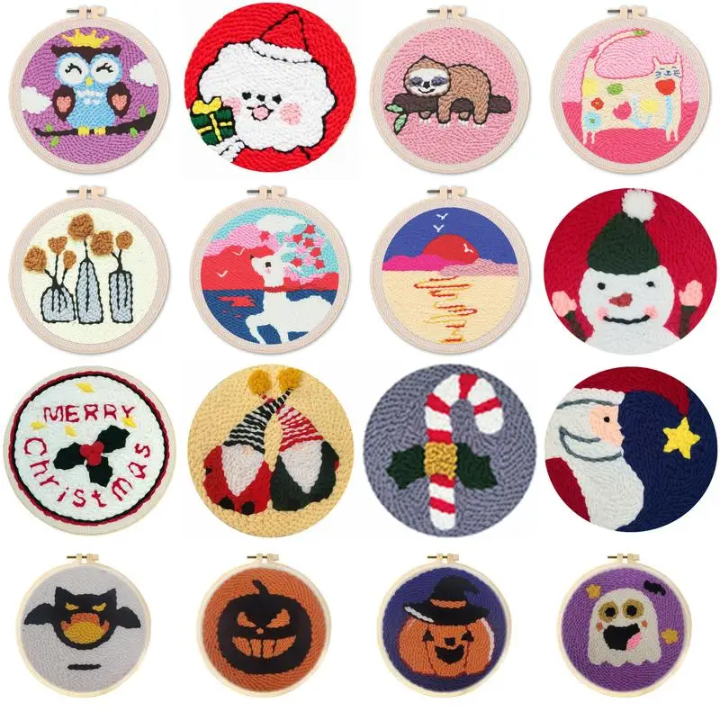 

Набор для вышивки «сделай сам» с рисунком и инструкциями