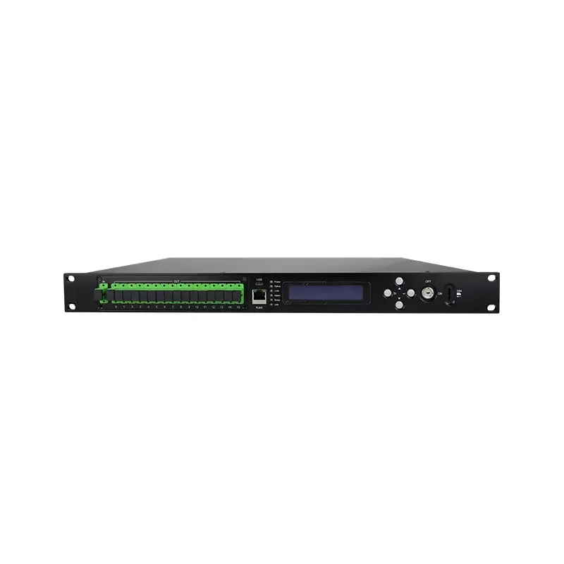 Optical Fiber Amplifier 8 Ports 1550nm Catv 22 23 24 dbm snmp WDM EDFA