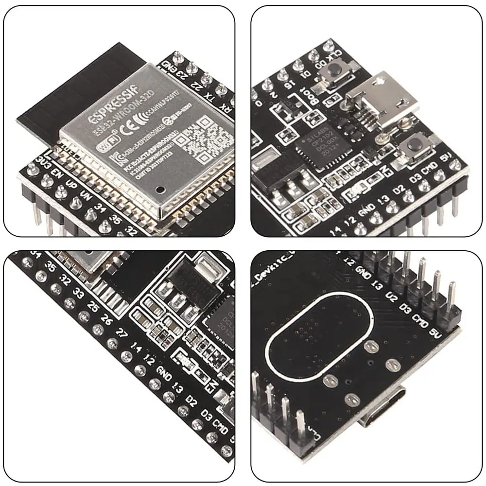 Esp32 s3 devkitc 1. Esp32-wroom-32u. esp32_devkitc_v4. htu21d esp32.