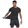 GYM Compression Tshirts Sport Workout Y2K Spider Print T-shirts Mens Running Fitness Tight Summer Sportswear Top Tee 4