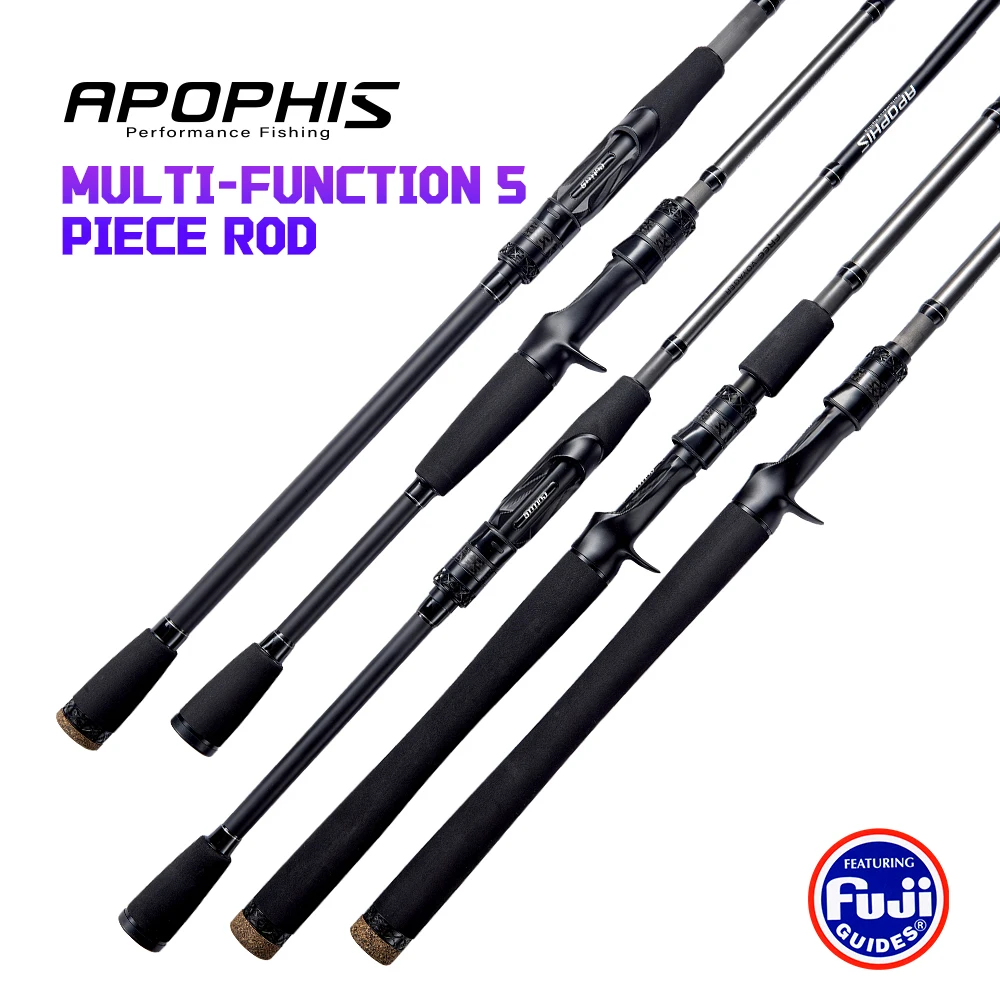 5-Section Apophis Travel Fishing Rod 3