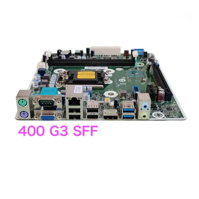 Carte Mère HP ProDesk 400 G3 SFF (réf. 798930-001) + Processeur Pentium G4400 3.30 GHz - DDR4 - Occasion