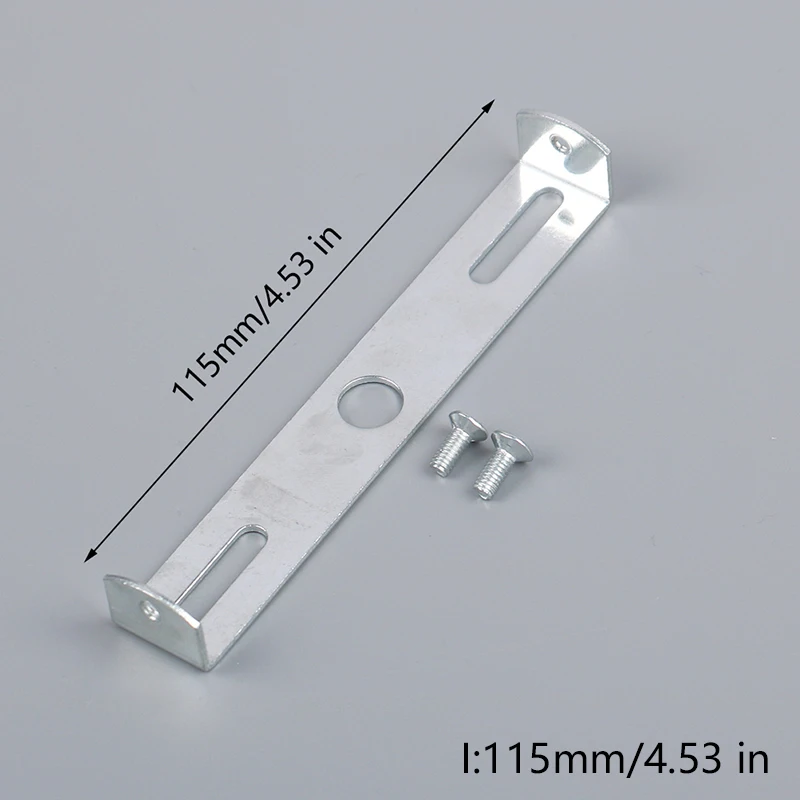 Iron Ceiling Plate Mounting Bracket with Fixed Screws for Ceiling Lamp Installation