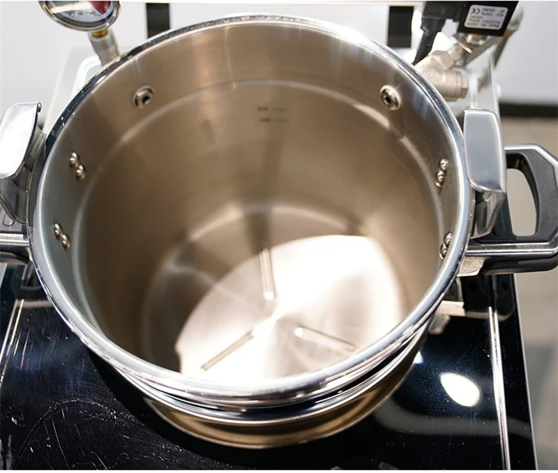 16L Electric Deep Fryer Commercial Pressure Cooking PanFrying Chicken Stainless Steel Equipment Multi-function Food Processor